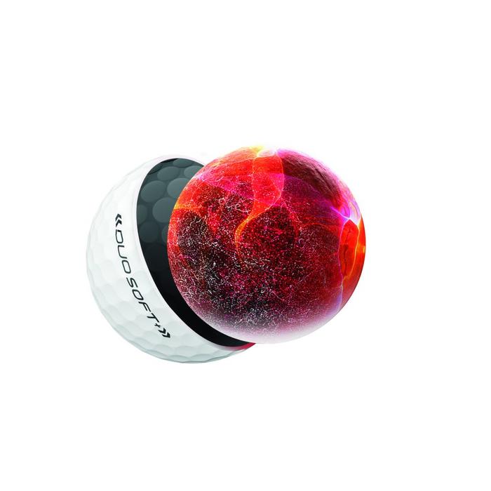 NEW Wilson Staff DUO Soft+ (12 pack) Golf Balls - White