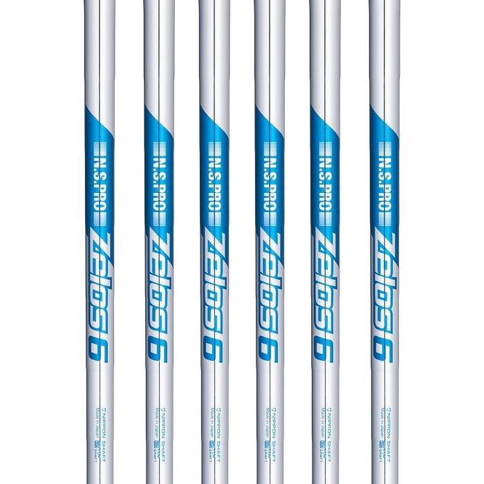 Bundle Set of Nippon N.S. Pro Zelos 6 Steel Shafts