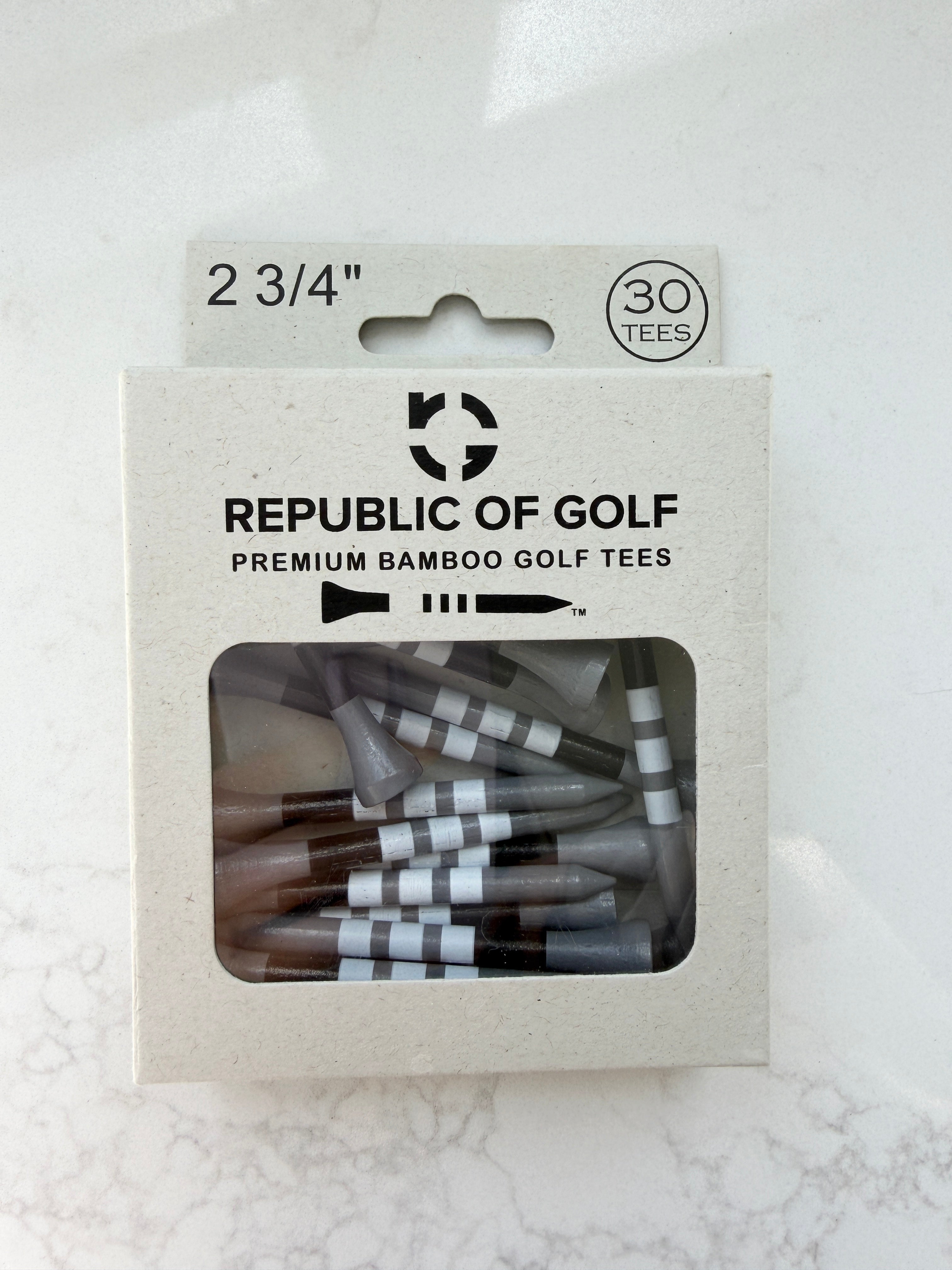 ROG Premium Bamboo Golf Tees (2 3/4
