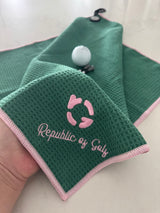 Vintage Swing Magnetic *Limited Edition* Towel in Matcha Rose