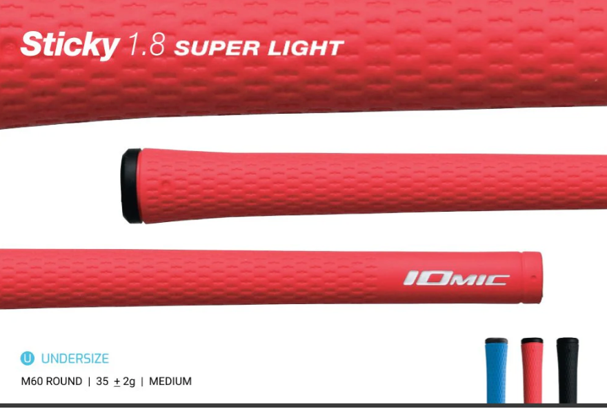 Iomic Sticky 1.8 Super Light Undersize Grip