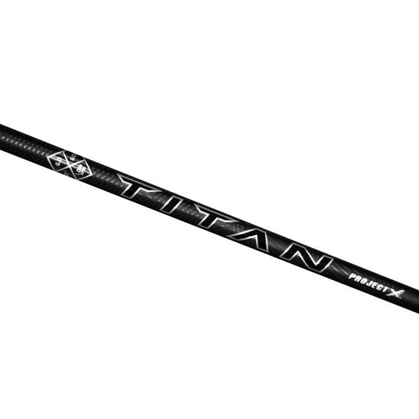 Assembled) Project X Titan Black Driver Shaft with Adapter Tip +