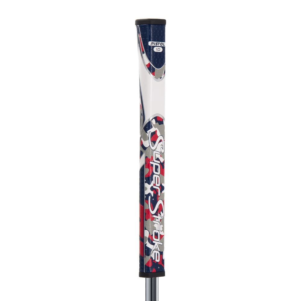 Super Stroke Zenergy Pistol GT 1.0 Putter Grip (Camo Red/White