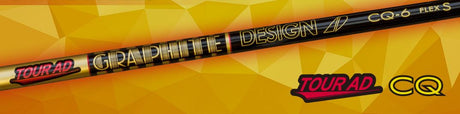 (ASSEMBLED) Graphite Design Tour AD CQ Driver Shaft with Adapter Tip + Grip
