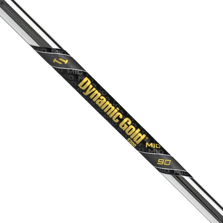 True Temper Dynamic Gold MID 90 Iron Steel Shaft (0.370" Parallel Tip)