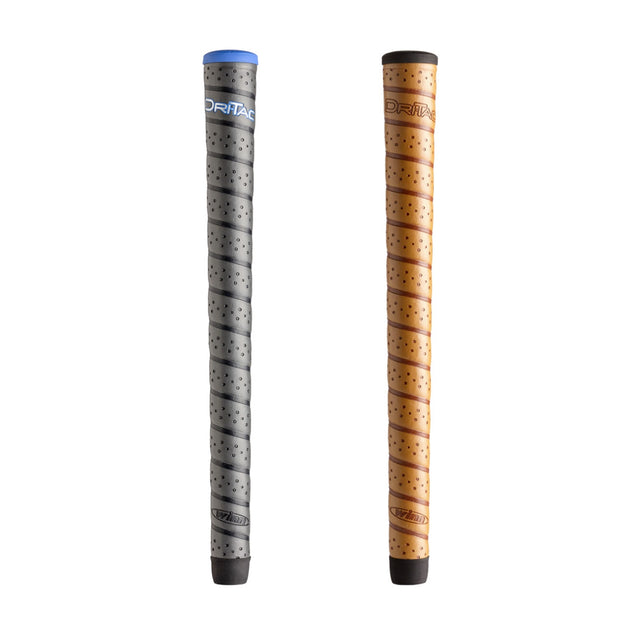 Winn Dri-Tac LT (Less Taper) Golf Grip Black/ Grey well | IT Winn Dri-Tac LT (Less Taper) Golf Grip Black/ Grey well | IT