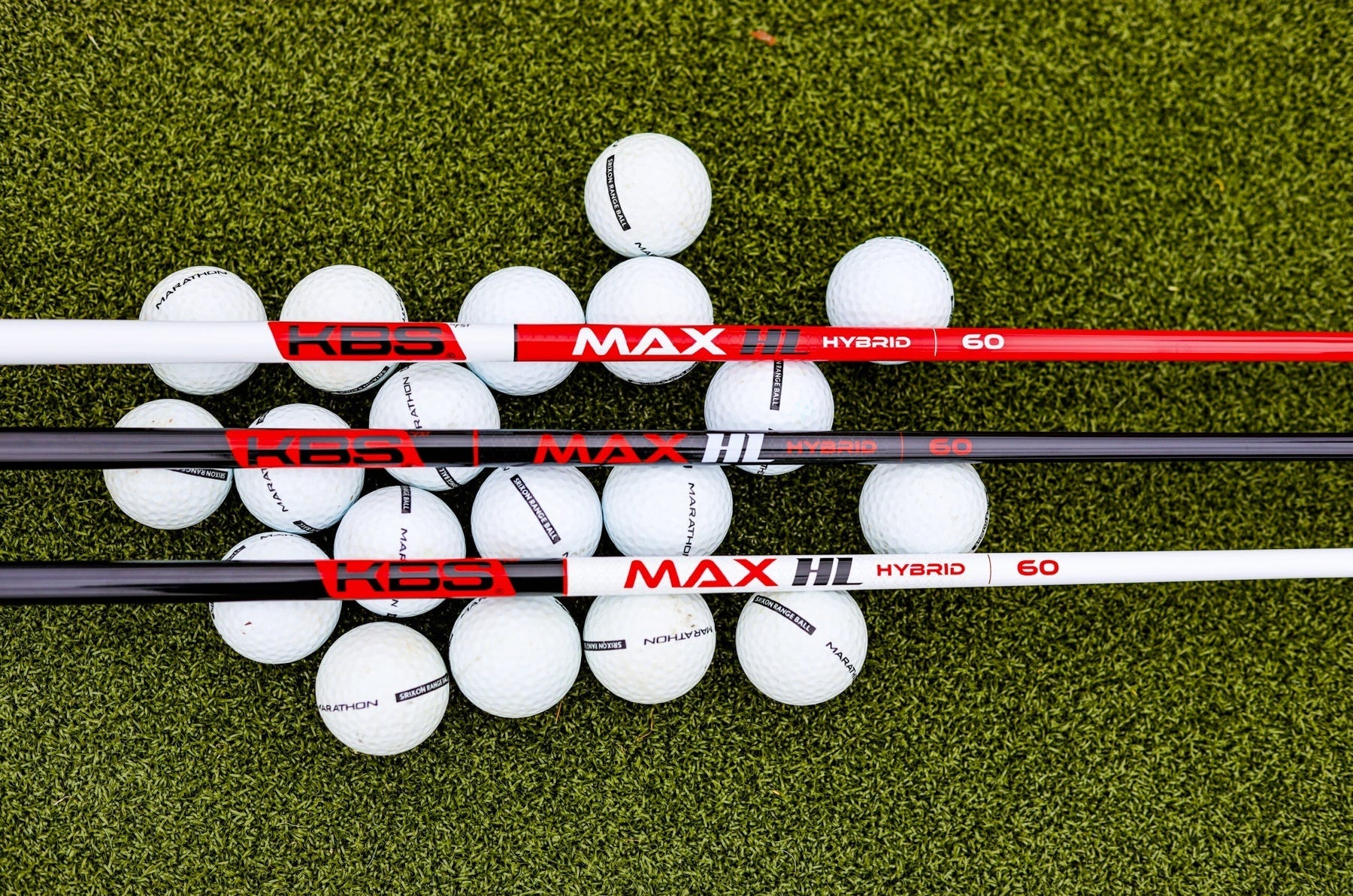 Assembled) KBS Max HL Graphite Hybrid Shaft with Adapter Tip +