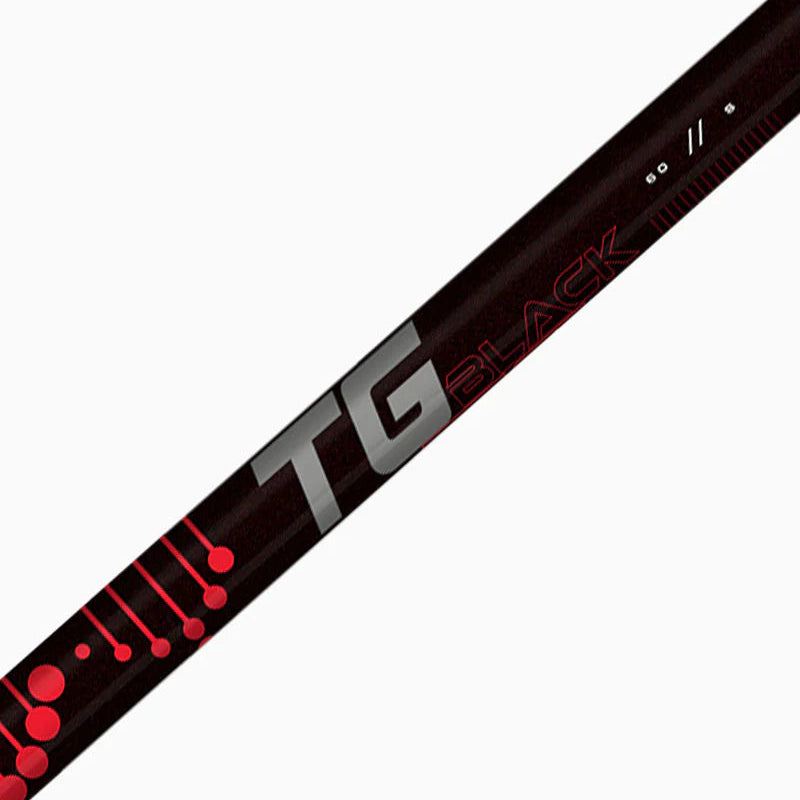 Assembled) KBS TGBlack Driver Shaft with Adapter Tip + Grip Assembled) KBS TGBlack Driver Shaft with Adapter Tip + Grip