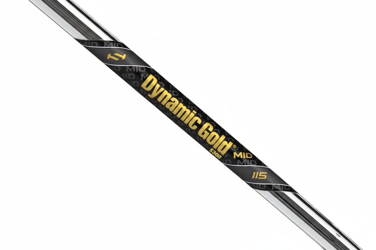 クラブ Dynamic Gold MID115 R300 True Temper Dynamic Gold Mid 115 Iron Shaft Parallel Tip .370