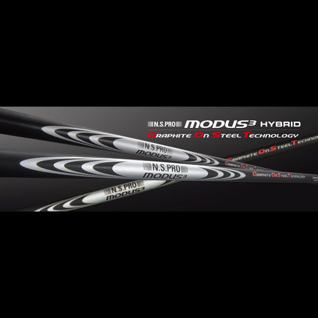 (Assembled) Nippon N.S. Pro Modus3 Hybrid Shaft with Adapter Tip + Grip