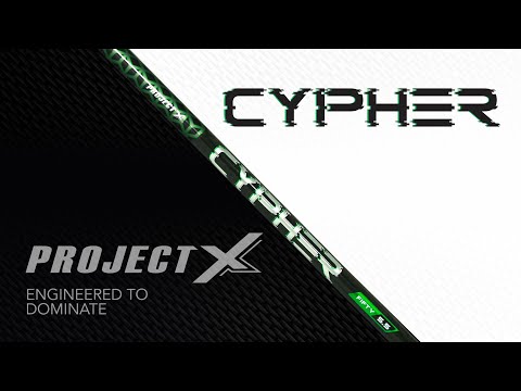 (Assembled) Project X Cypher Graphite Iron/Hybrid Shaft with Adapter Tip + Grip