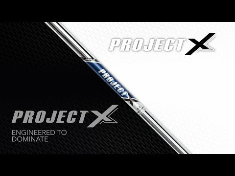 Project X Rifle Steel Iron Shaft (0.355" tip) - Blackout Finish