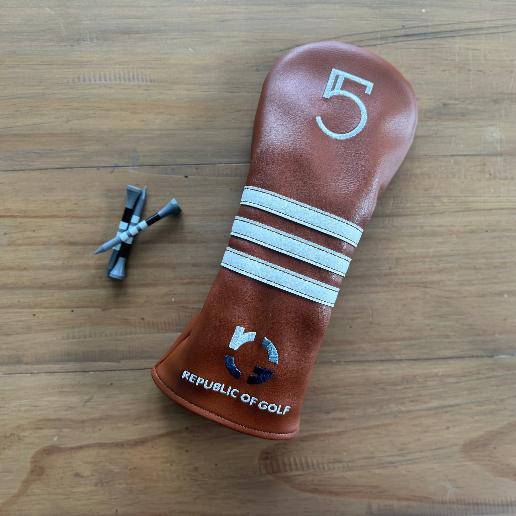 ROG Journey Golf Headcovers - Saddle Brown – Grips4Less
