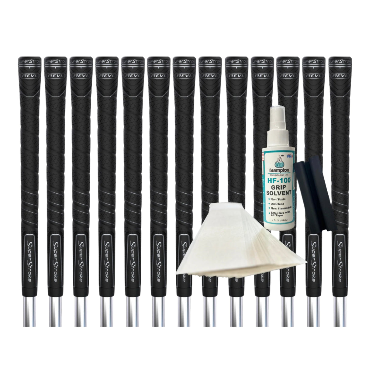 Super Stroke REVL Comfort Jumbo (13pcs Grips + Golf Grip Kit)