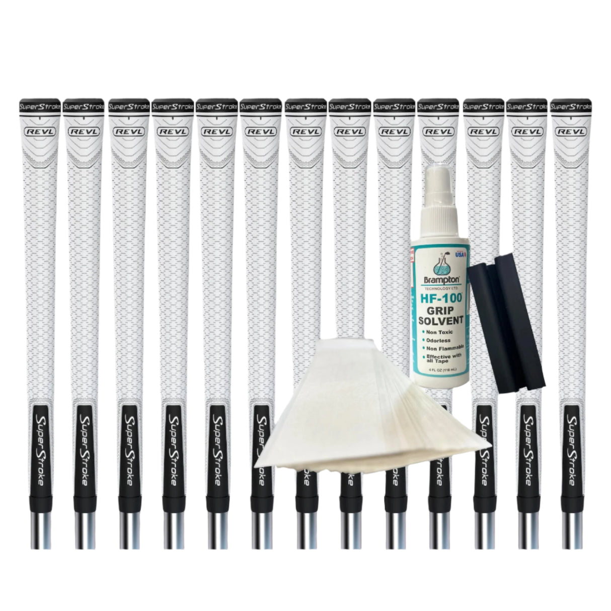 Super Stroke REVL Player Undersize (13pcs Grips + Golf Grip Kit)