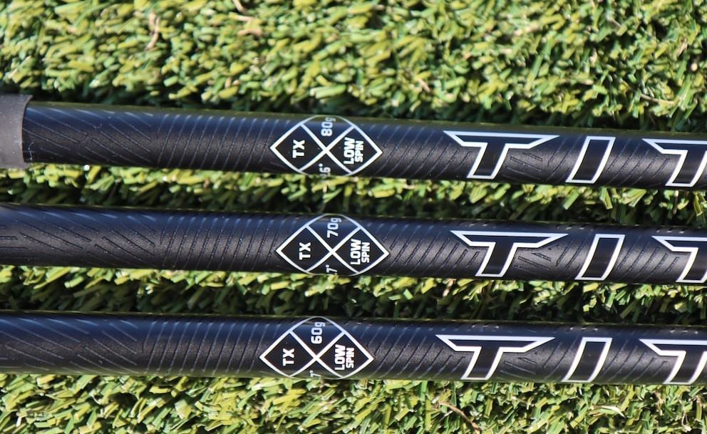 Assembled) Project X Titan Black Driver Shaft with Adapter Tip +