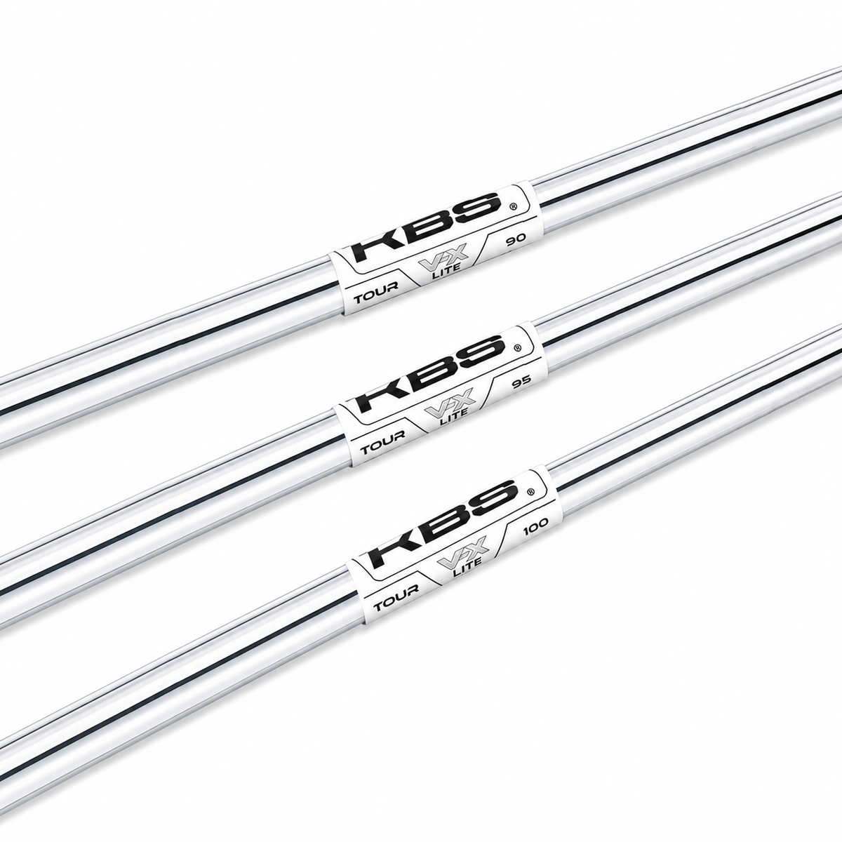 KBS Tour V-X Lite Iron Shaft Parallel Tip (.370)