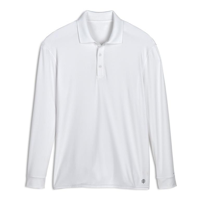 Coolibar Men's Golf Long Sleeve Polo Shirt – Grips4Less