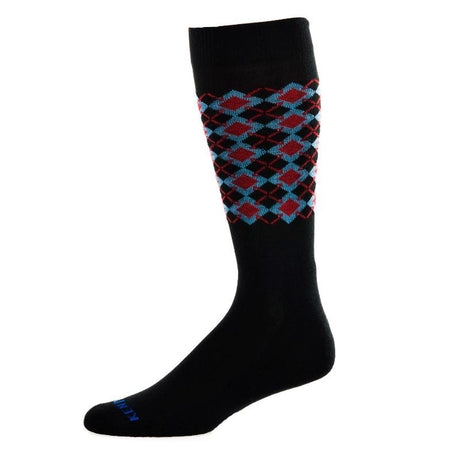 KentWool 19th Hole Collection New Argyle Golf Sock (Dress Sock)
