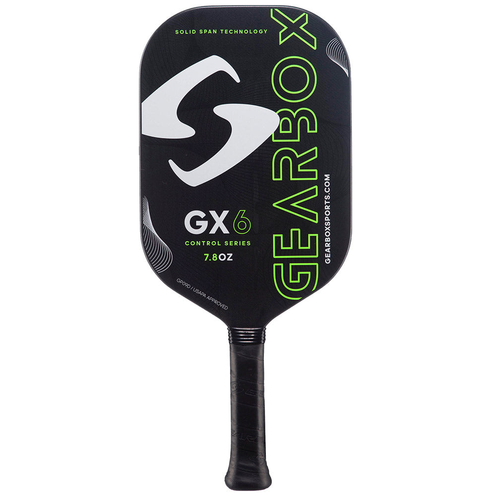 GEARBOX Pickleball Paddle GX6 CONTROL - 7.8oz