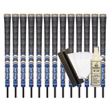 Golf Pride MCC TEAMS (New Decade) Standard Grip - NAVY/GOLD (13pcs + Golf Grip Kit)