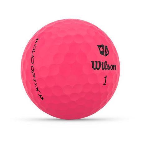 Wilson Staff DUO Optix (12 pack) Golf Balls - PINK