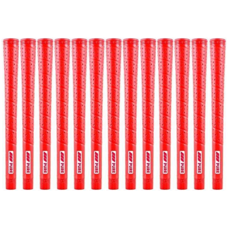 Pure Wrap Standard Red (13pc Grip Set) Grips4Less
