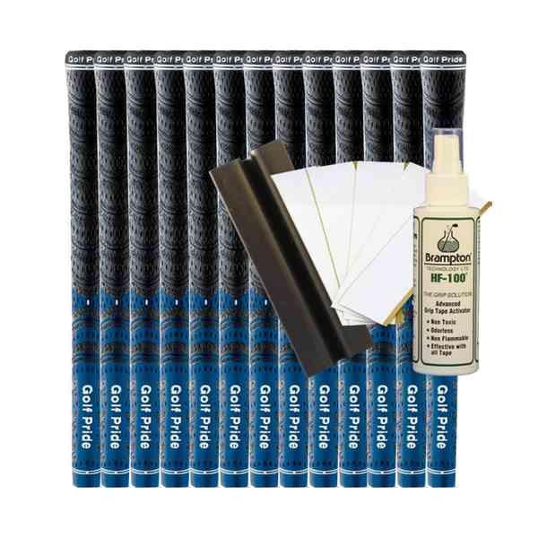 Golf Pride New Decade Midsize Blue (13pcs + Golf Grip Kit) Grips4Less