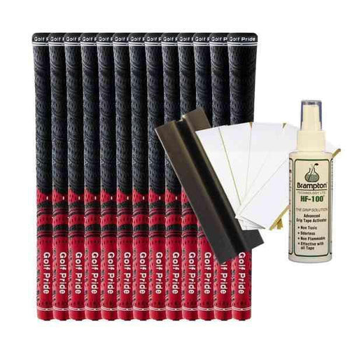 Golf Pride New Decade Midsize - Red (13pcs + Golf Grip Kit)