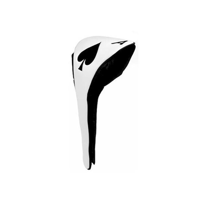 Ace of Spades Golf Club Driver Headcover with Magnetic Closure