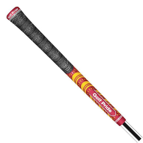 Golf Pride MCC Teams Standard Grip - DARK RED/YELLOW (13pcs + Golf Grip Kit)