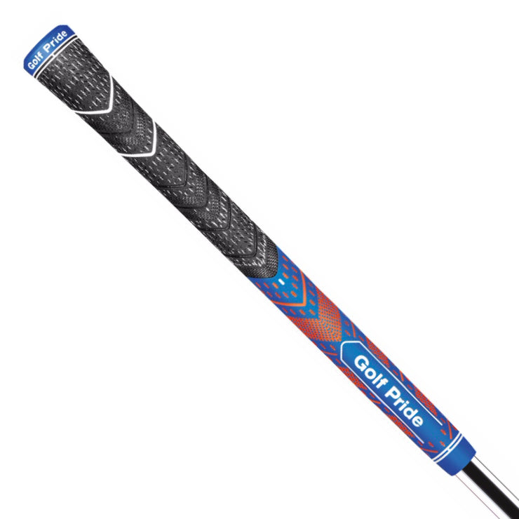 Golf Pride MCC Plus4 Teams Midsize Grip (Royal Blue/Orange) - 13pcs + Golf Grip Kit