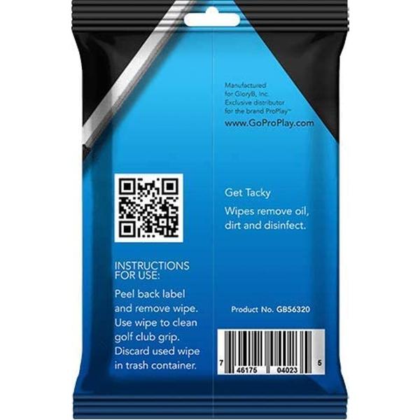 ProPlay Golf Grip Cleaning Wipes