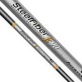 Aerotech SteelFiber fc90 Parallel Iron Shaft (0.370" tip) - 8pcs Bundle Set (#3-PW)