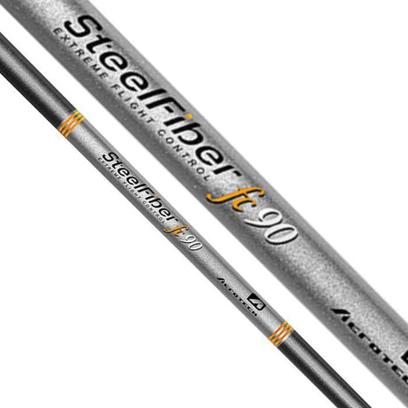 Aerotech SteelFiber fc90 Parallel Iron Shaft (0.370" tip) - 8pcs Bundle Set (#3-PW)