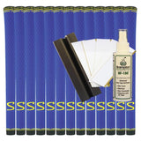 Super Stroke S-Tech Standard (Blue) (13pcs + Golf Grip Kit)