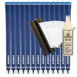 Lamkin UTx Cord Standard - Solid Blue (13pcs + Golf Grip Kit)