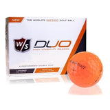 Wilson DUO Golf Ball (12 pack) - Orange