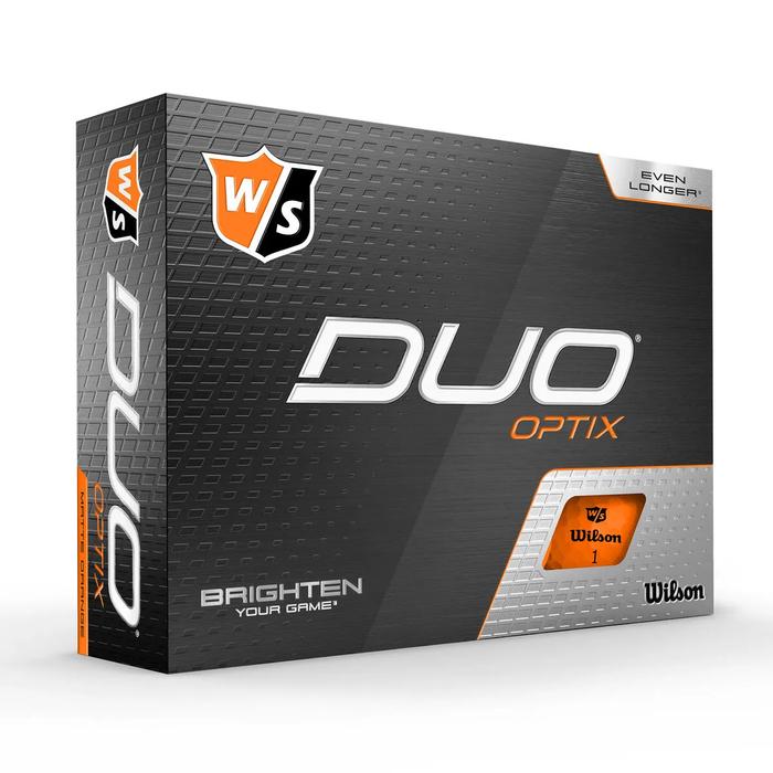 Wilson Staff DUO Optix (12 pack) Golf Balls - Orange