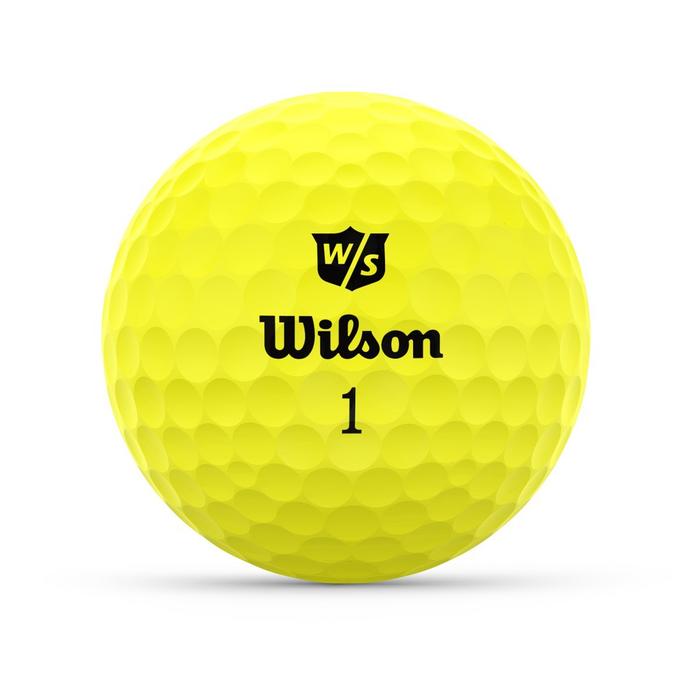 Wilson Staff DUO Optix (12 pack) Golf Balls - Yellow